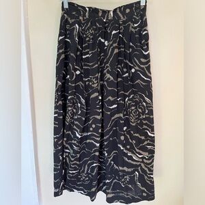 Vintage Rafaella Tiger Print Midi skirt